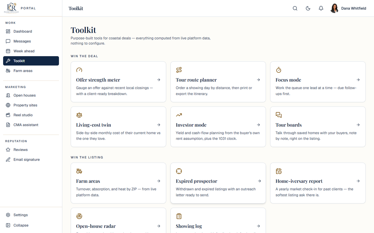 The toolkit hub